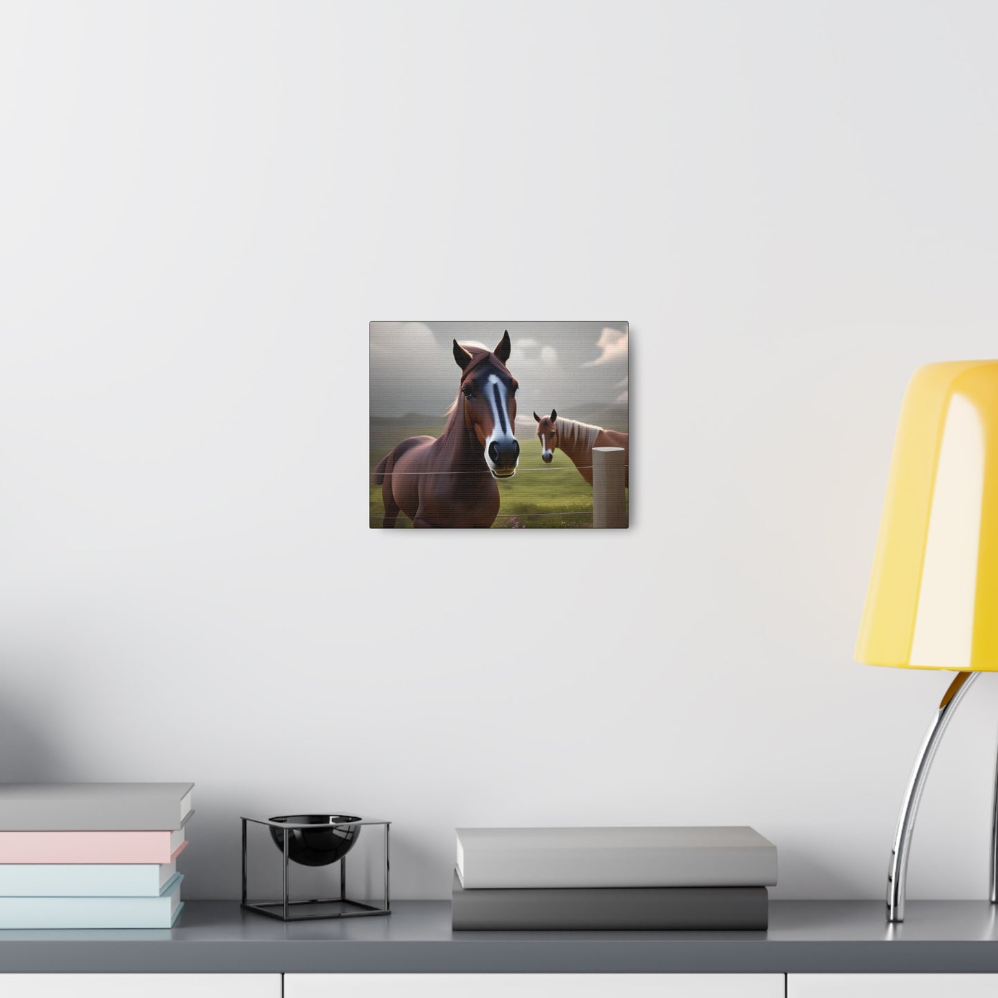 Canvas Gallery Wrap - Denali and Takota - Animated