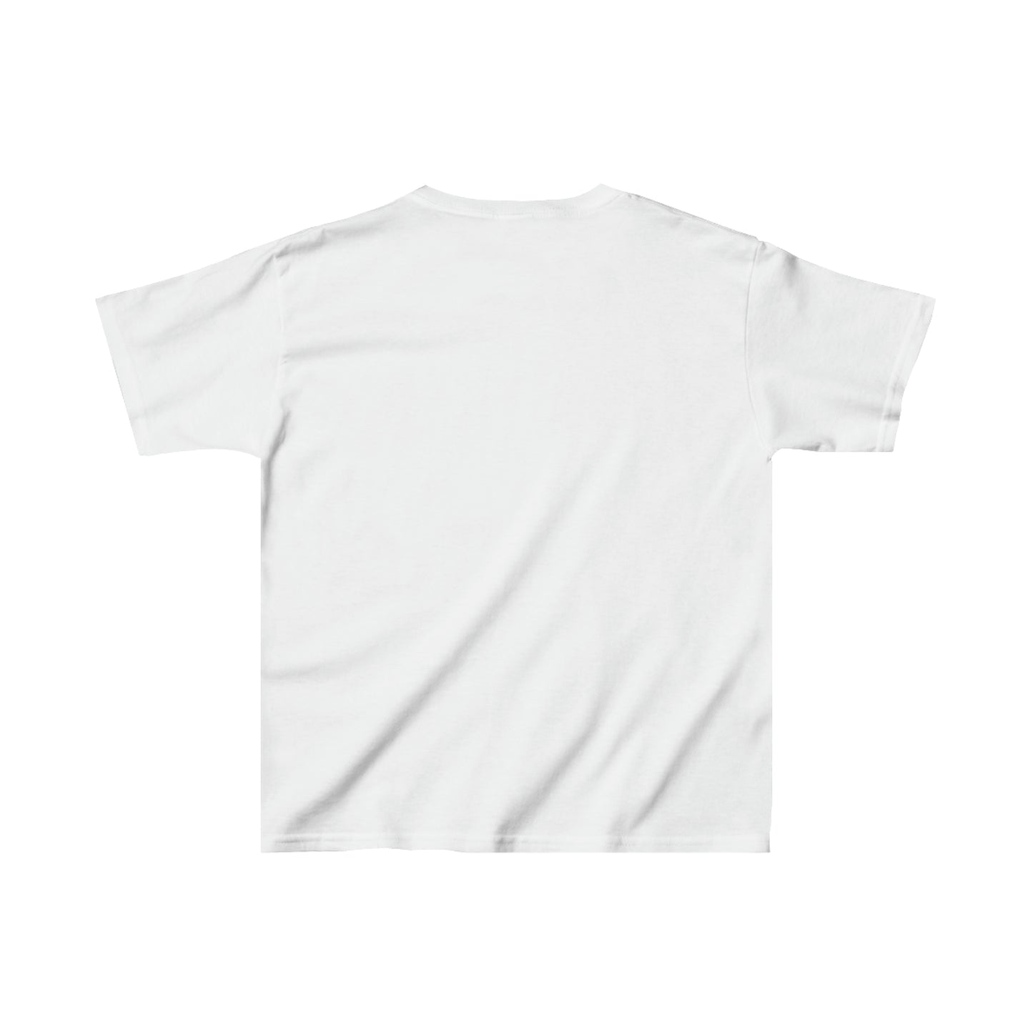 Silhouette of Girl and Horse - Kids Cotton Tee - White Logo