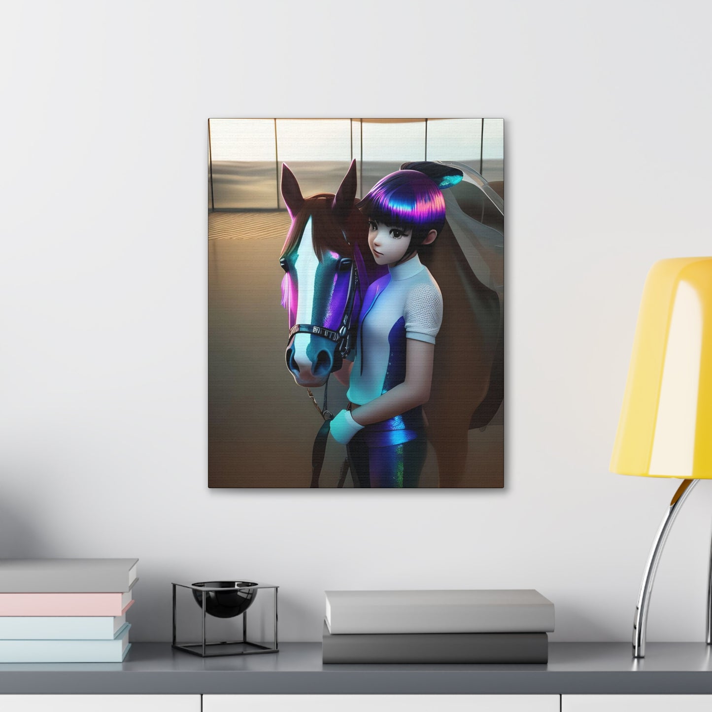Canvas Gallery Wrap - Carmel - Animated