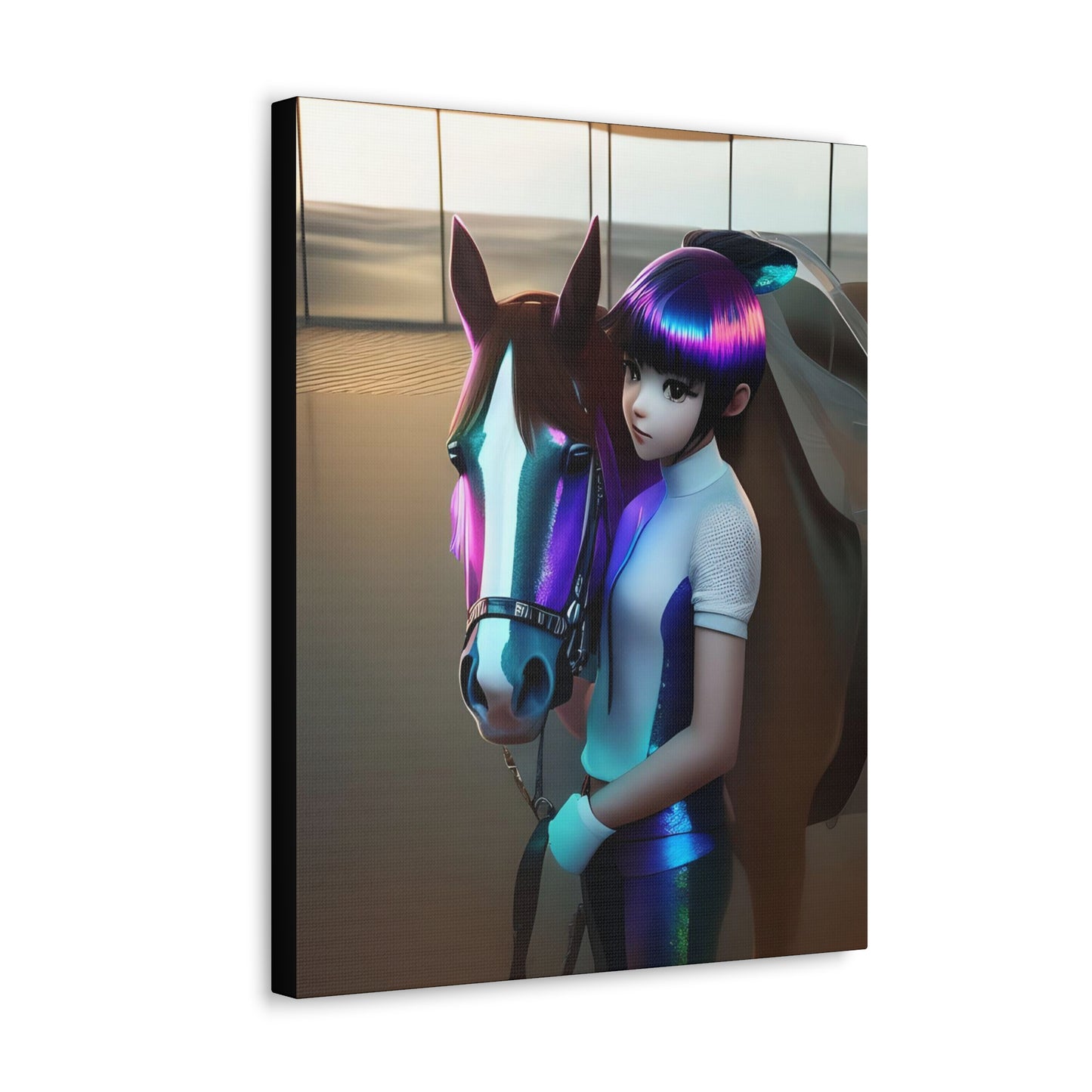 Canvas Gallery Wrap - Carmel - Animated