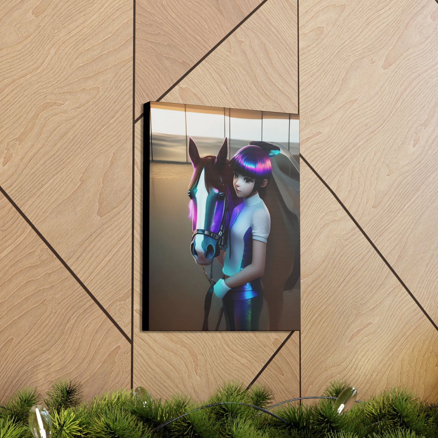 Canvas Gallery Wrap - Carmel - Animated