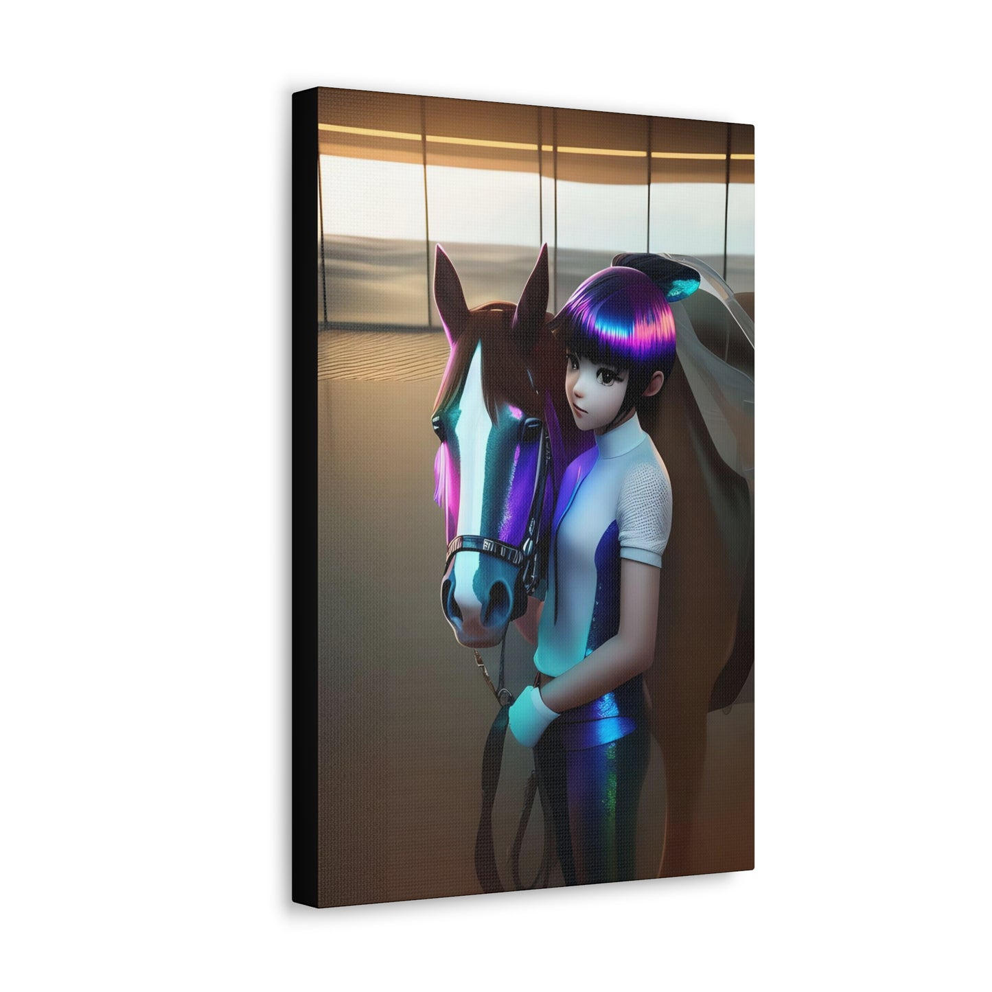 Canvas Gallery Wrap - Carmel - Animated