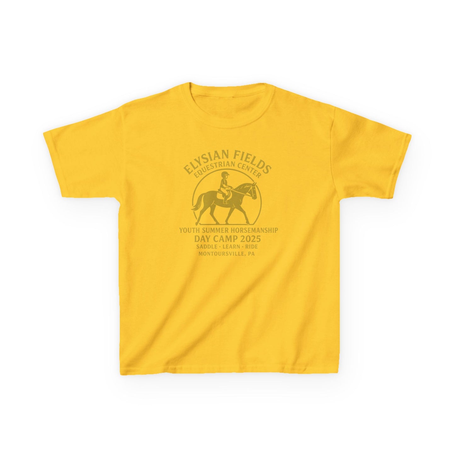 Youth Horse Camp T-Shirt - Elysian Fields 2025 Limited Edition Tee