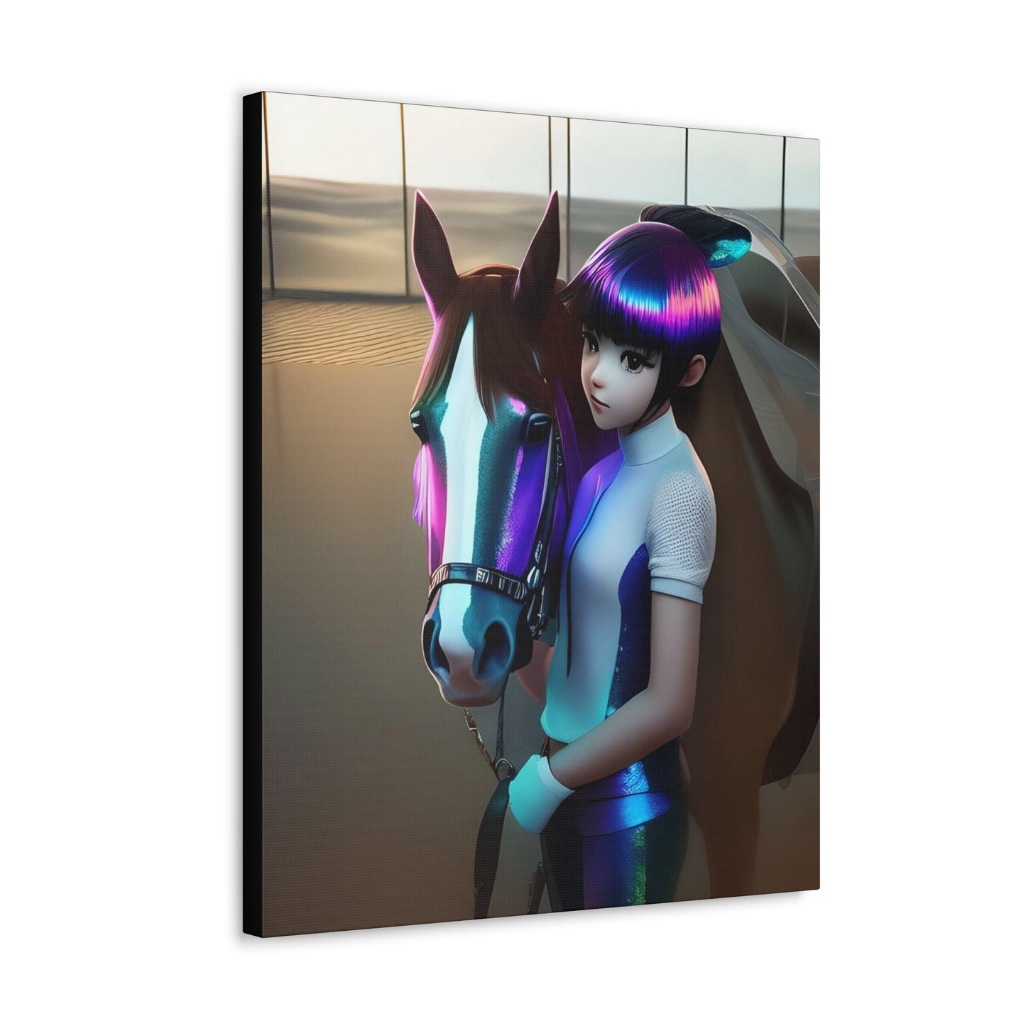 Canvas Gallery Wrap - Carmel - Animated