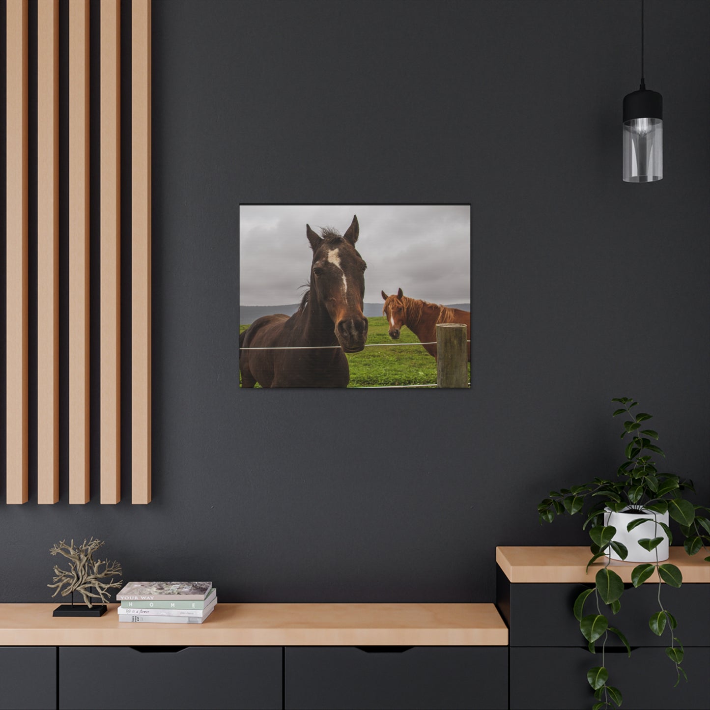 Canvas Gallery Wrap - Denali and Takota - Photo