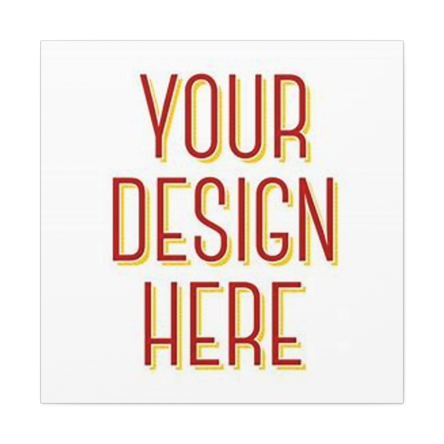 Canvas Gallery Wrap - Custom Design Print