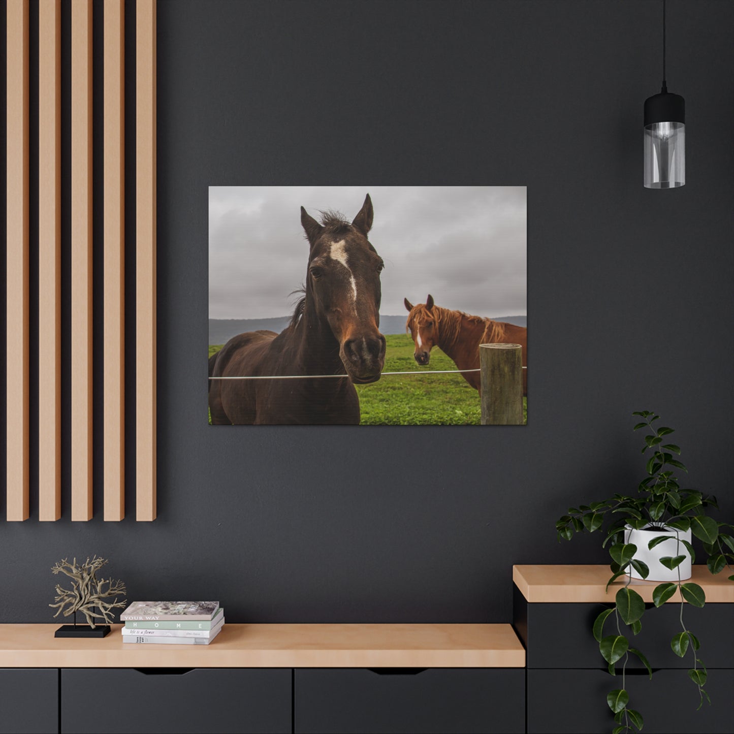 Canvas Gallery Wrap - Denali and Takota - Photo