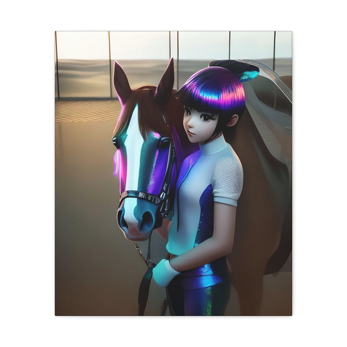 Canvas Gallery Wrap - Carmel - Animated