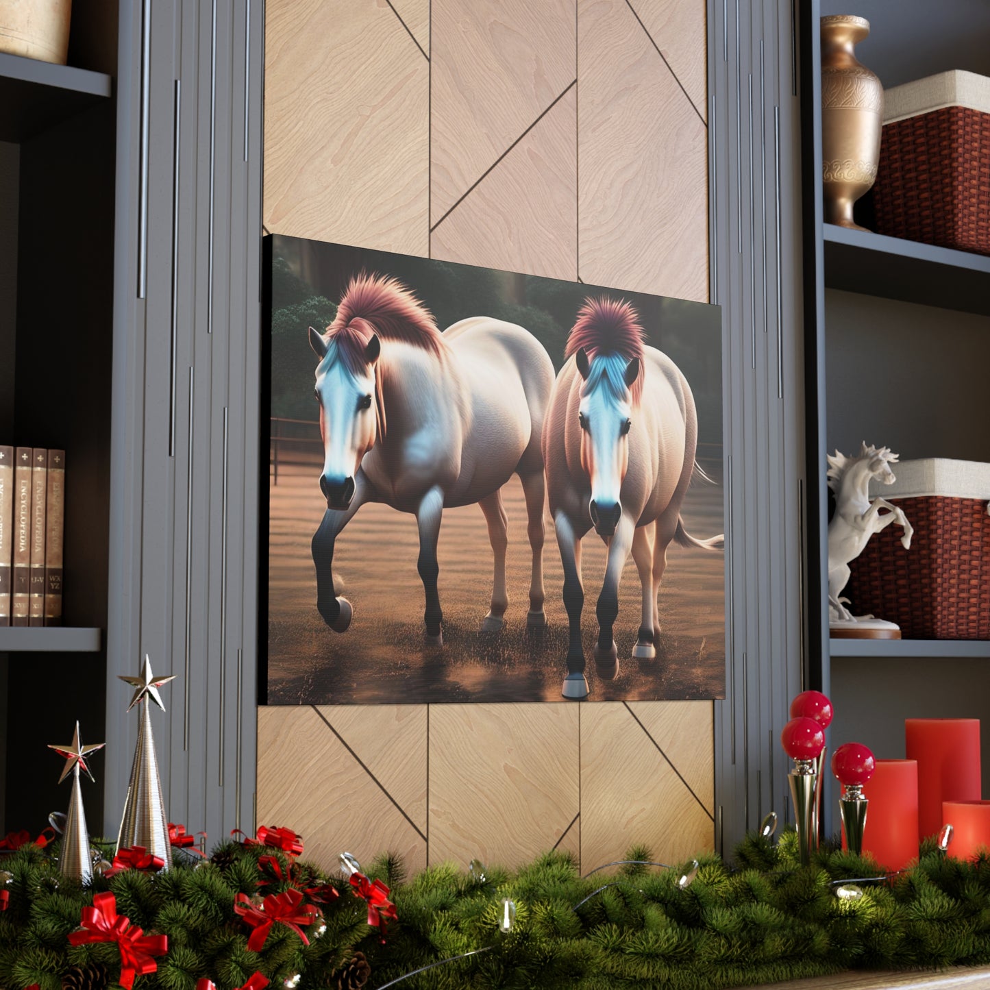 Canvas Gallery Wrap - Cody and Cheyenne - Animated
