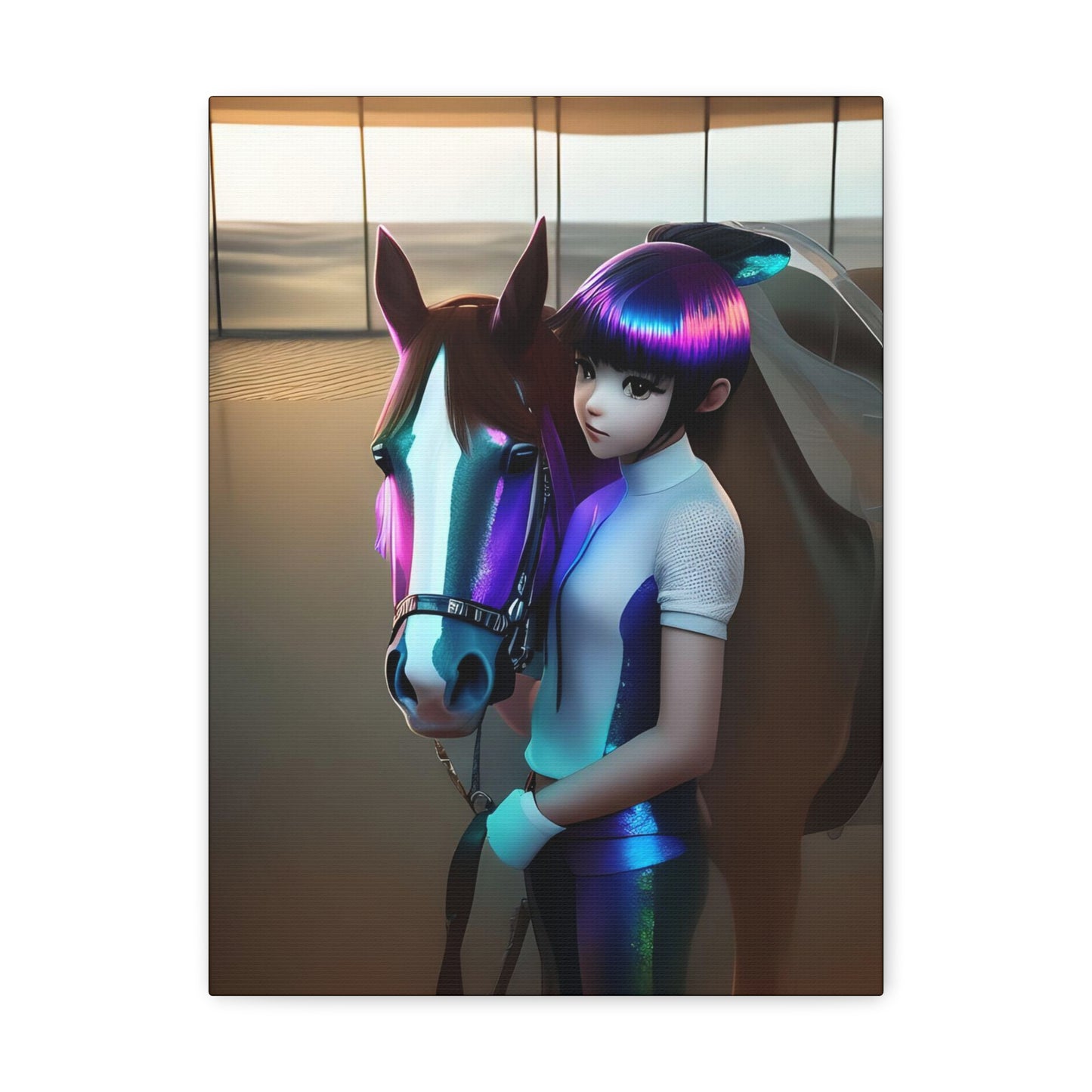Canvas Gallery Wrap - Carmel - Animated