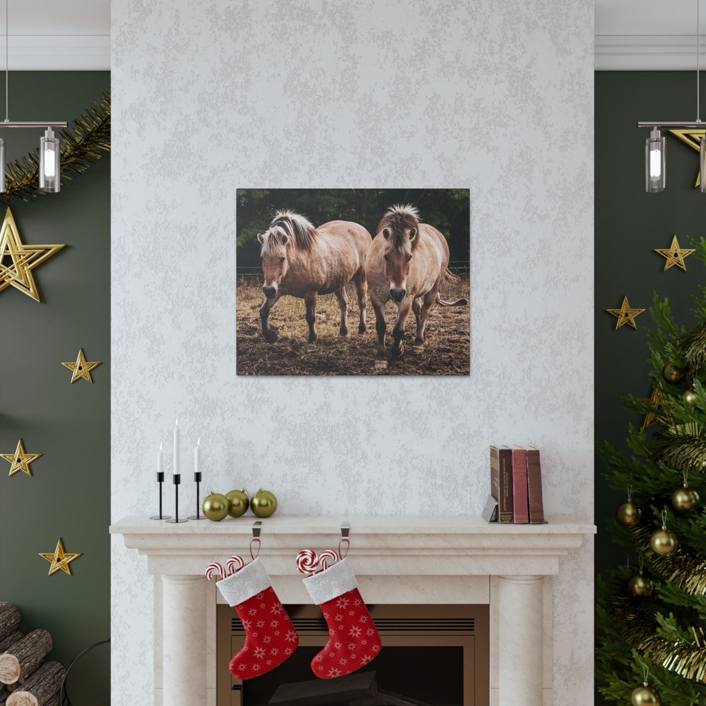 Canvas Gallery Wrap - Cody and Cheyenne - Photo