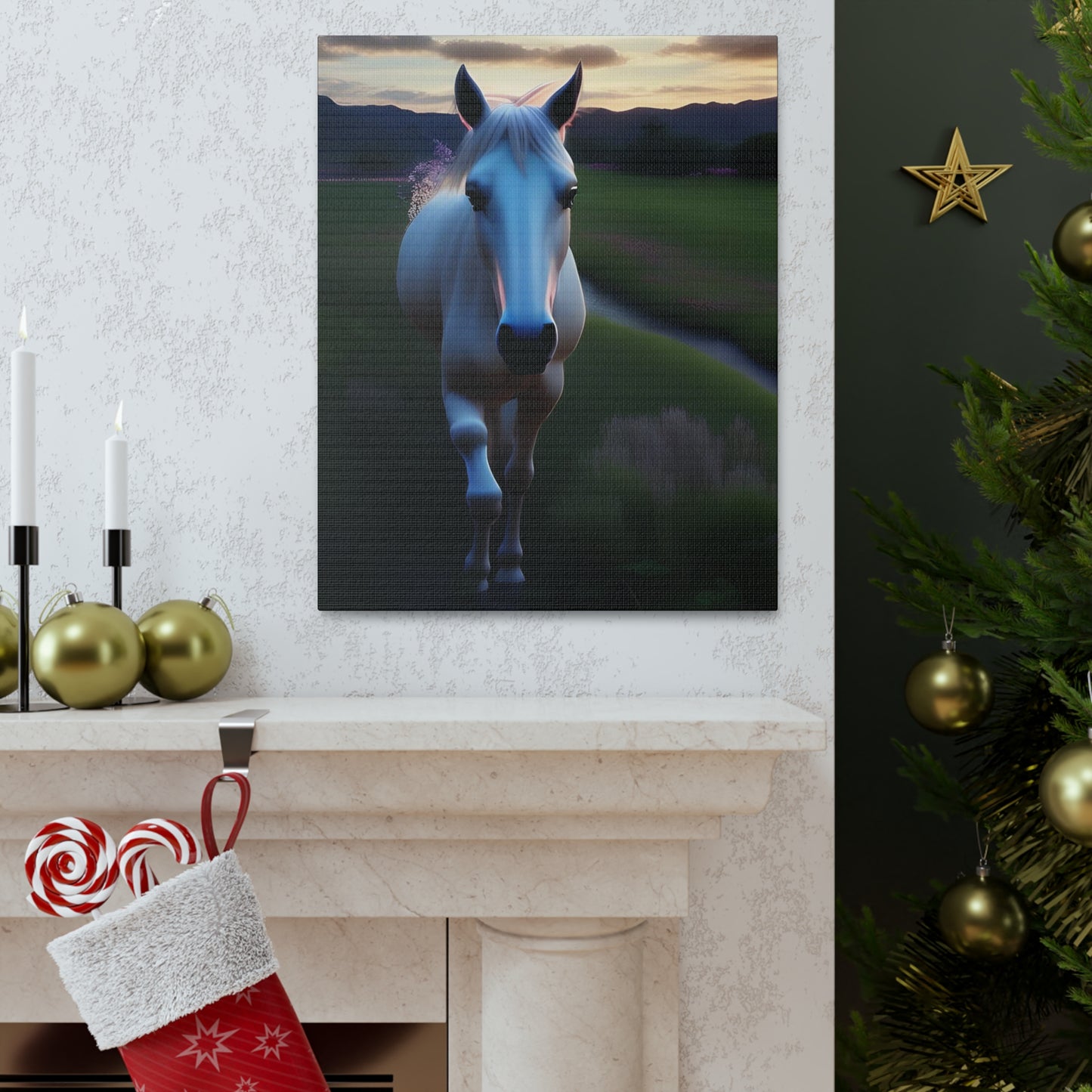 Canvas Gallery Wrap - Cochise - Animated