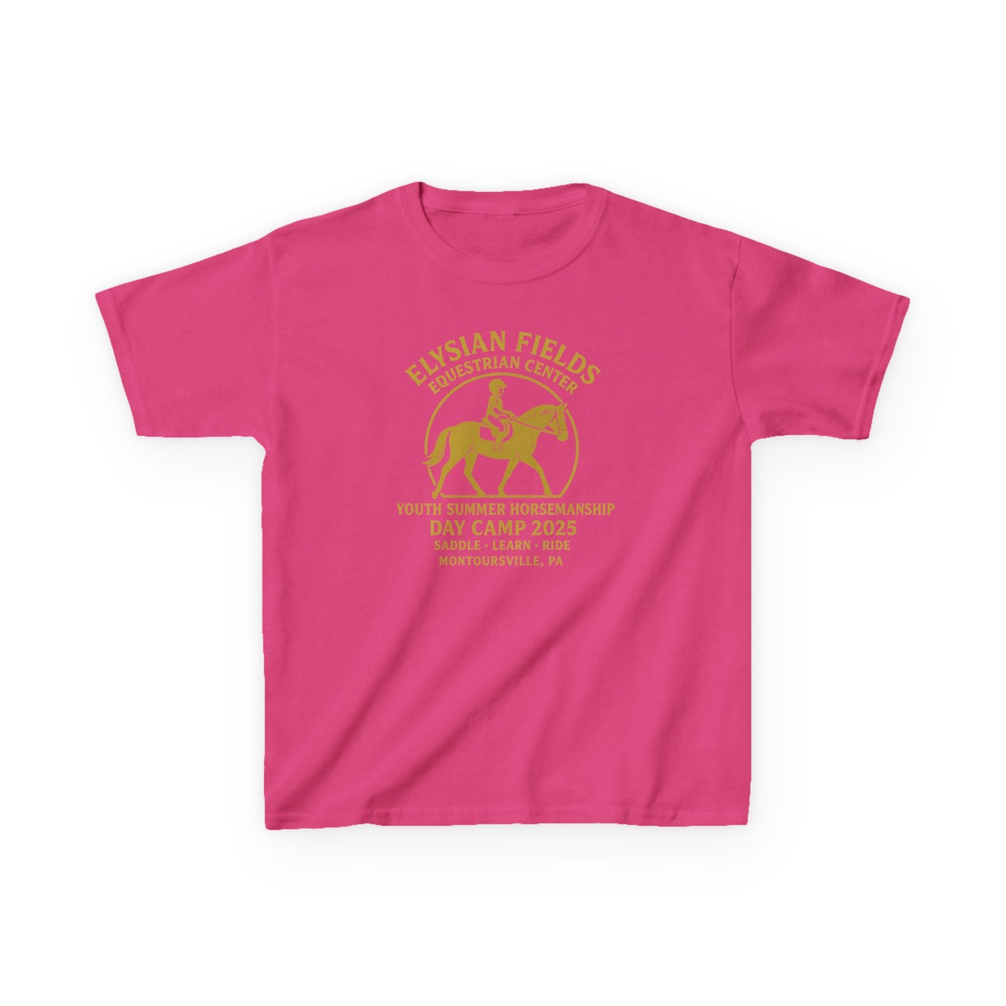Youth Horse Camp T-Shirt - Elysian Fields 2025 Limited Edition Tee