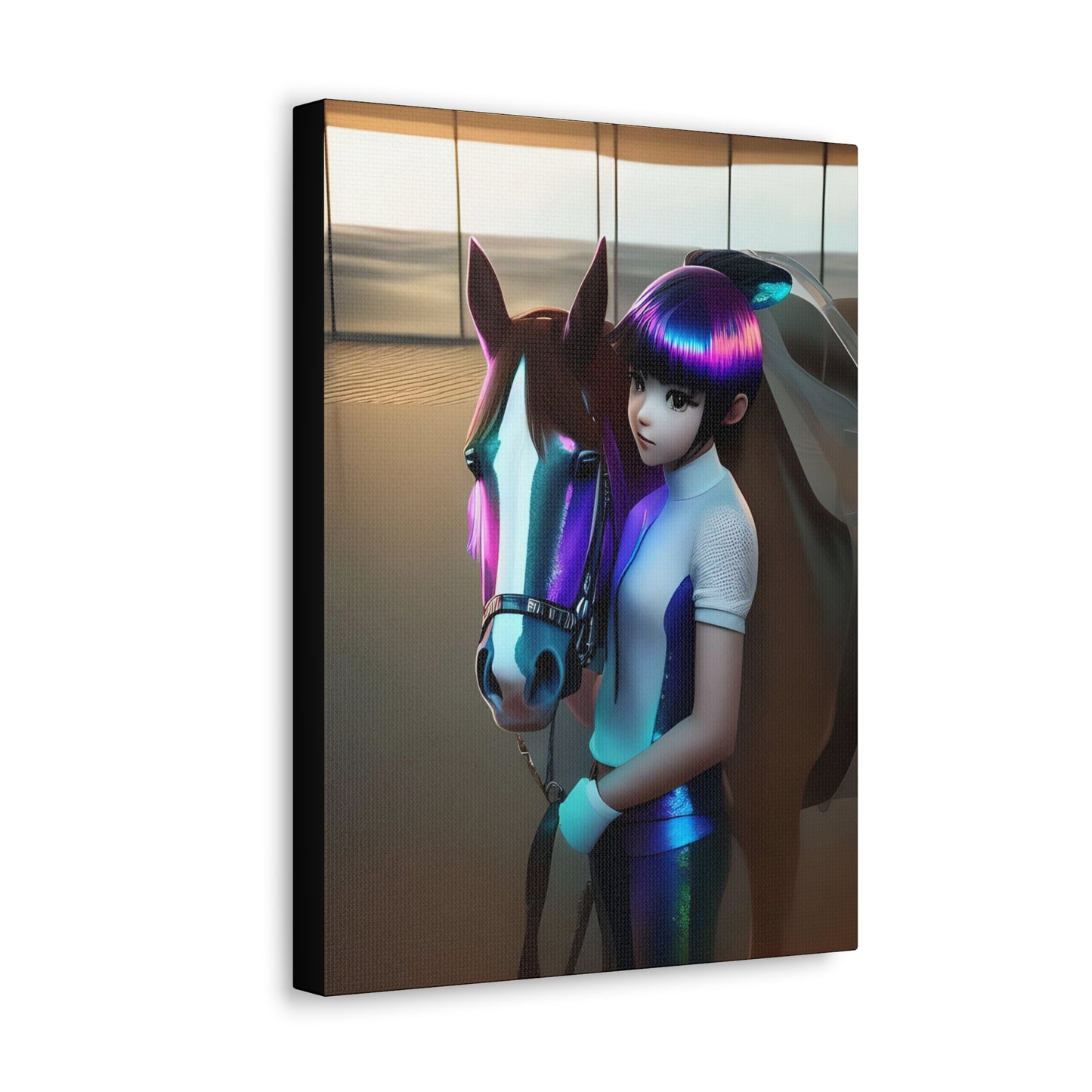 Canvas Gallery Wrap - Carmel - Animated