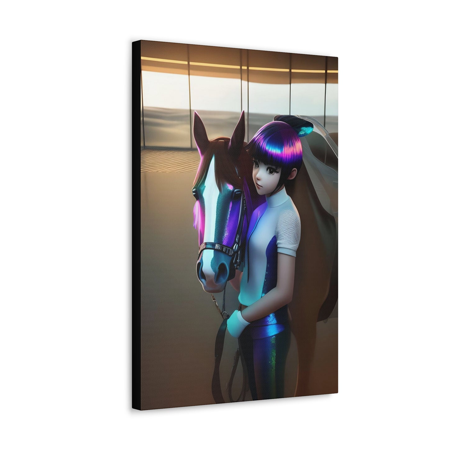 Canvas Gallery Wrap - Carmel - Animated