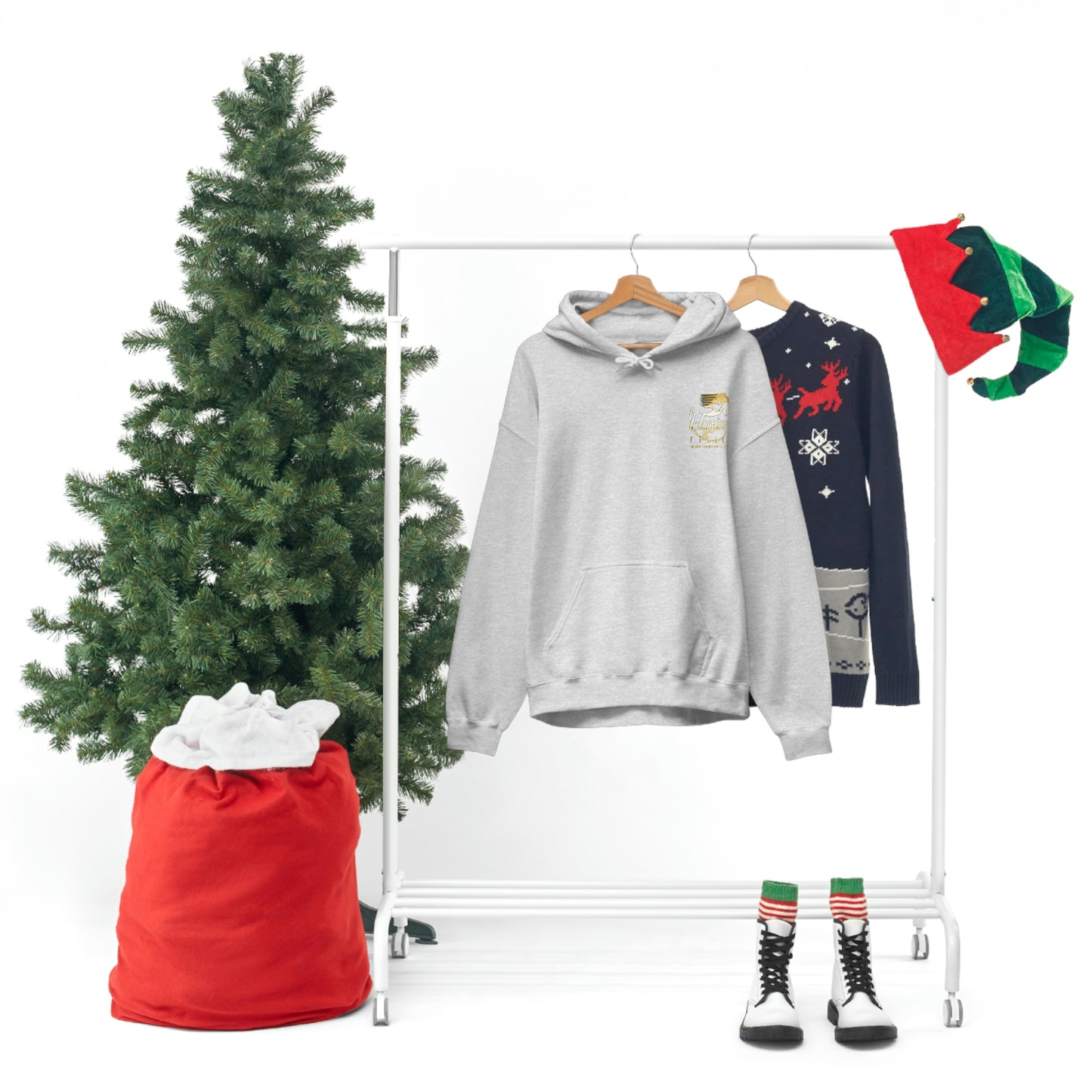 Elysian Fields - Adult Unisex Heavy Blend™ Hooded Sweatshirt - Color Logo