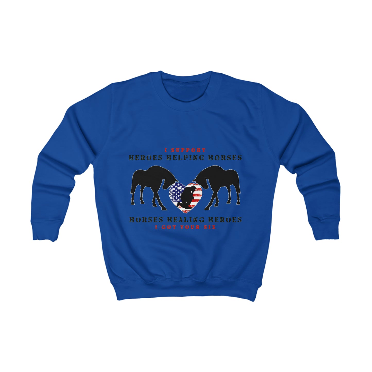 6H - Heart - Kids Sweatshirt