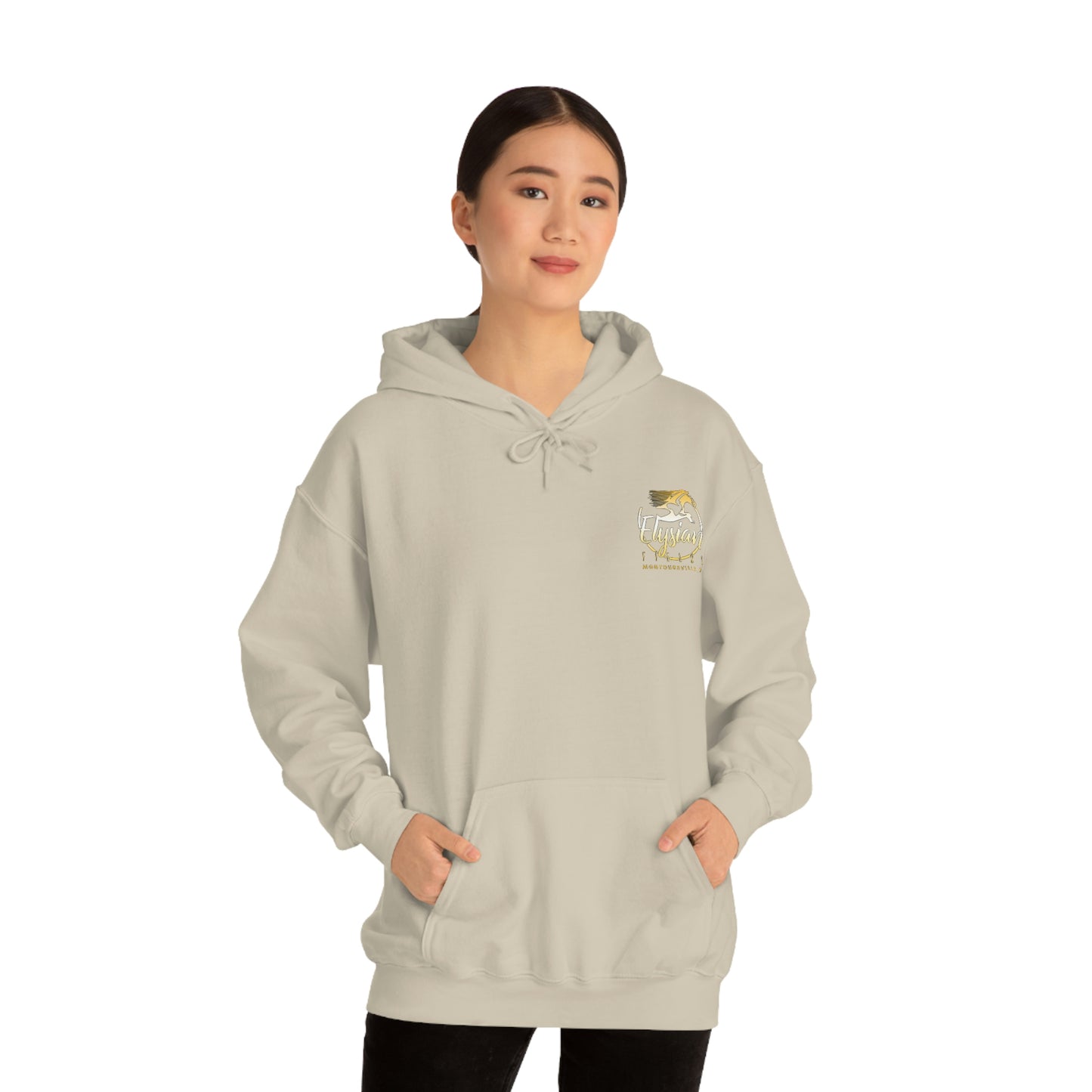 Elysian Fields - Adult Unisex Heavy Blend™ Hooded Sweatshirt - Color Logo