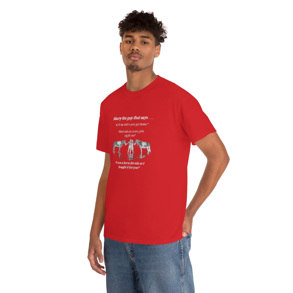 The ONE! - Adult Tee (Front Logo) - White Print