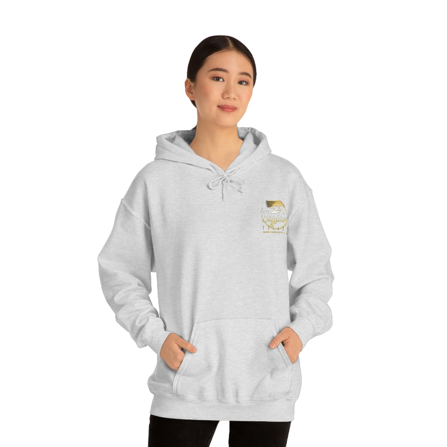 Elysian Fields - Adult Unisex Heavy Blend™ Hooded Sweatshirt - Color Logo