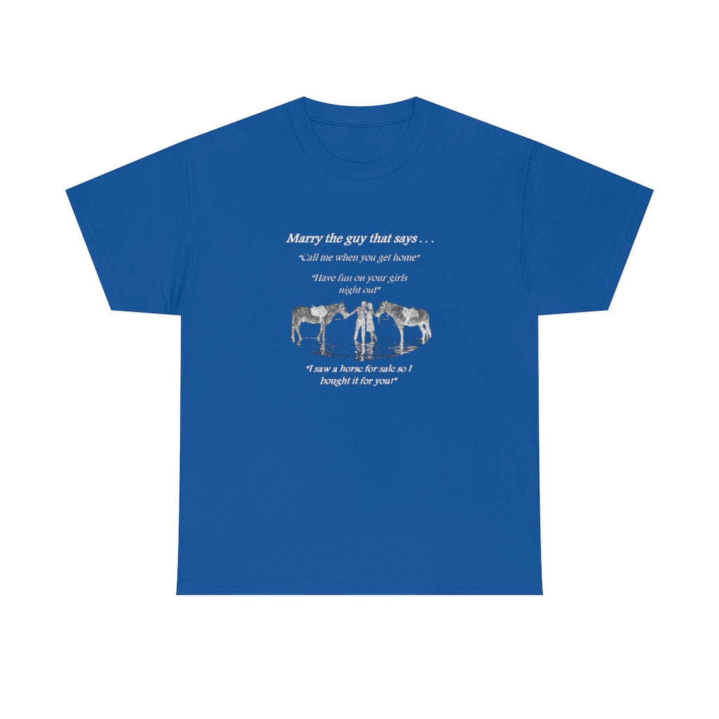 The ONE! - Adult Tee (Front Logo) - White Print