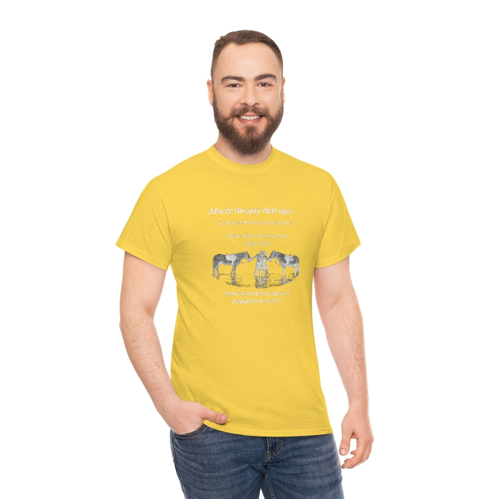 The ONE! - Adult Tee (Front Logo) - White Print