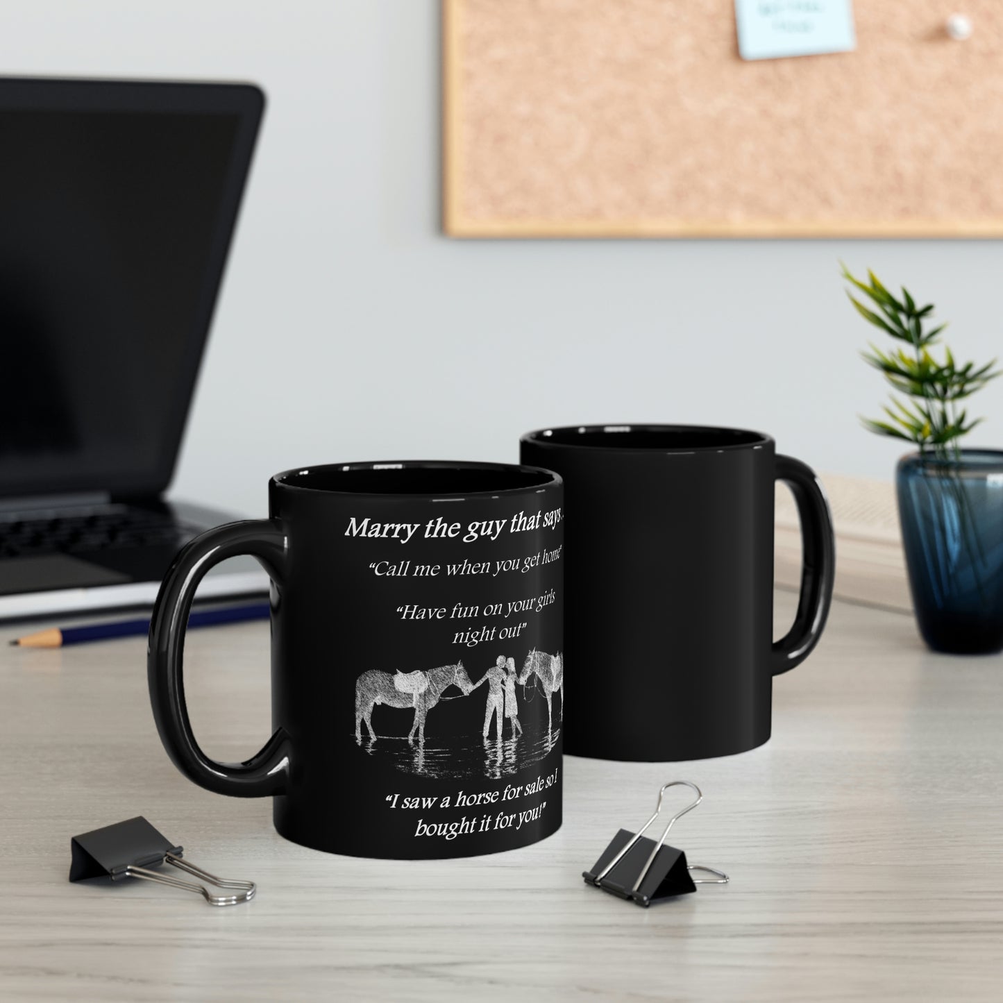 The ONE! - Black mug 11oz