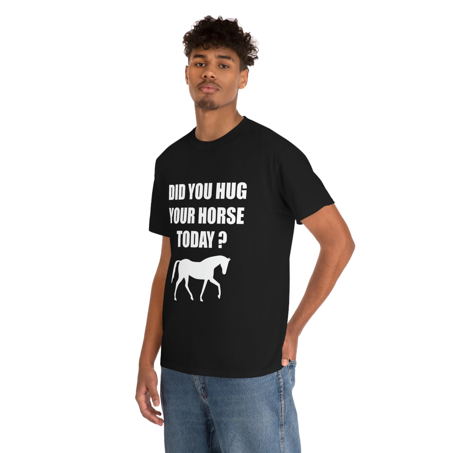 Horse Hugs - Adult Tee (Front Logo)