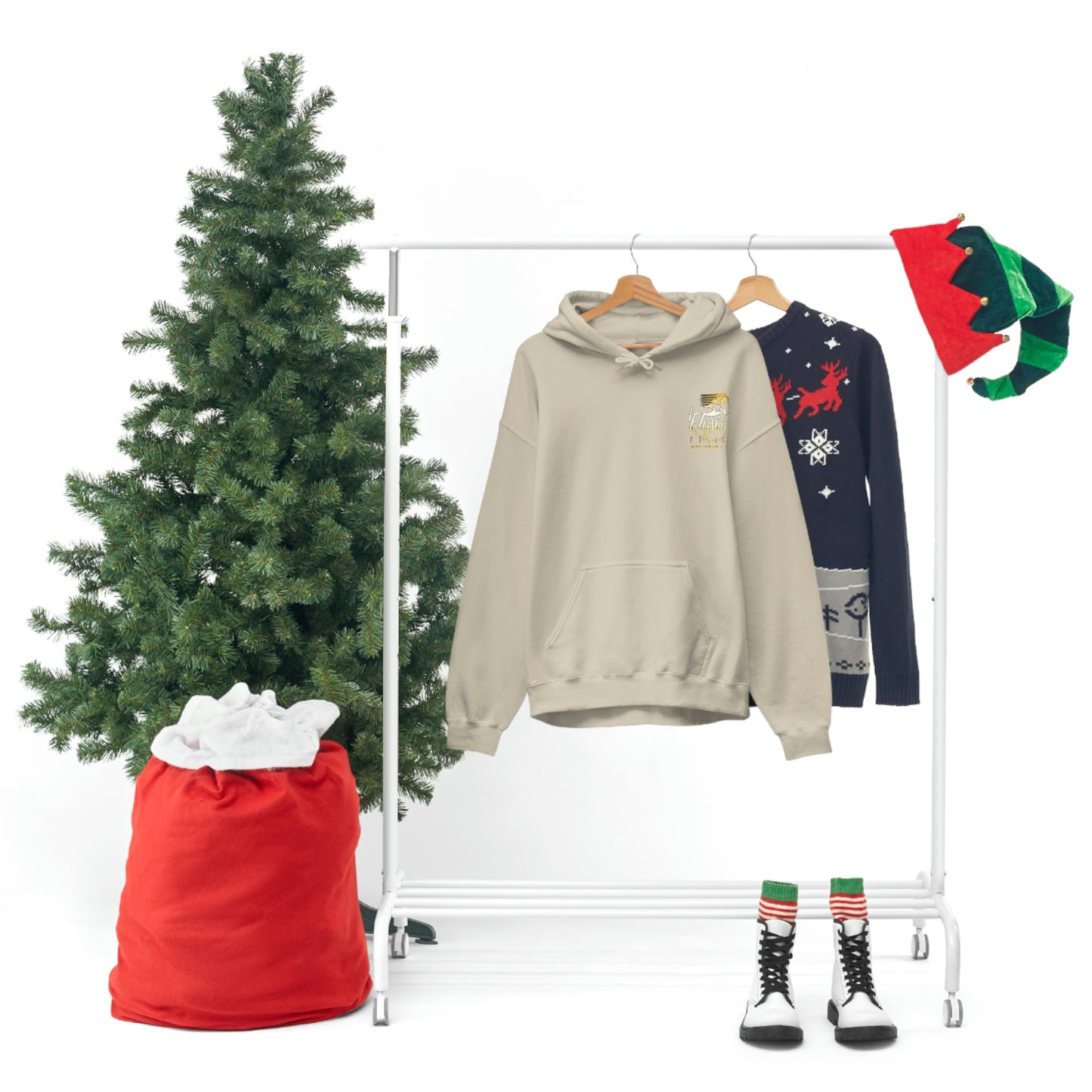 Elysian Fields - Adult Unisex Heavy Blend™ Hooded Sweatshirt - Color Logo