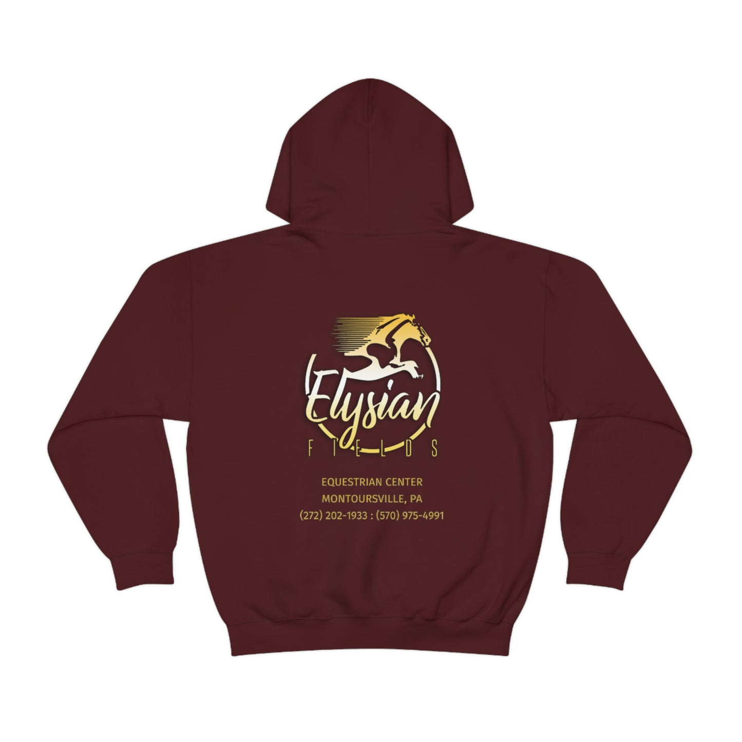 Elysian Fields - Adult Unisex Heavy Blend™ Hooded Sweatshirt - Color Logo