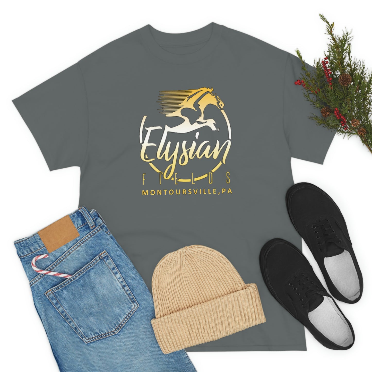 Elysian Fields - Adult Unisex Heavy Cotton Tee