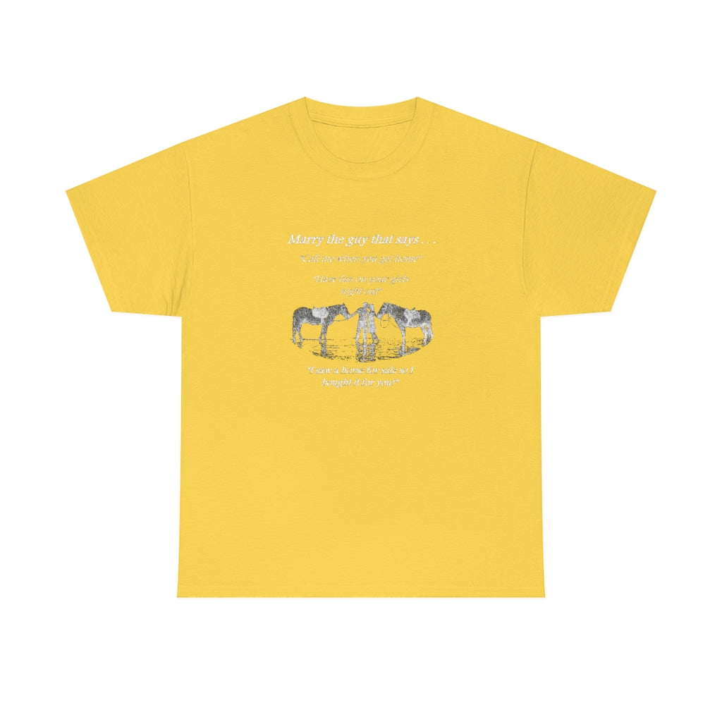 The ONE! - Adult Tee (Front Logo) - White Print