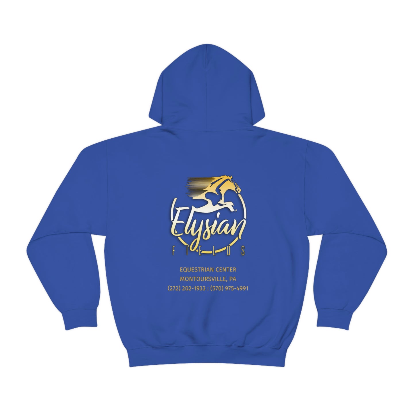 Elysian Fields - Adult Unisex Heavy Blend™ Hooded Sweatshirt - Color Logo