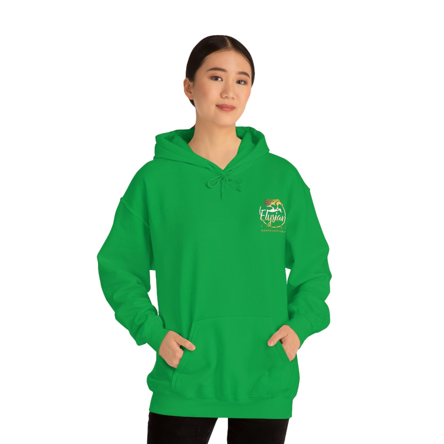Elysian Fields - Adult Unisex Heavy Blend™ Hooded Sweatshirt - Color Logo