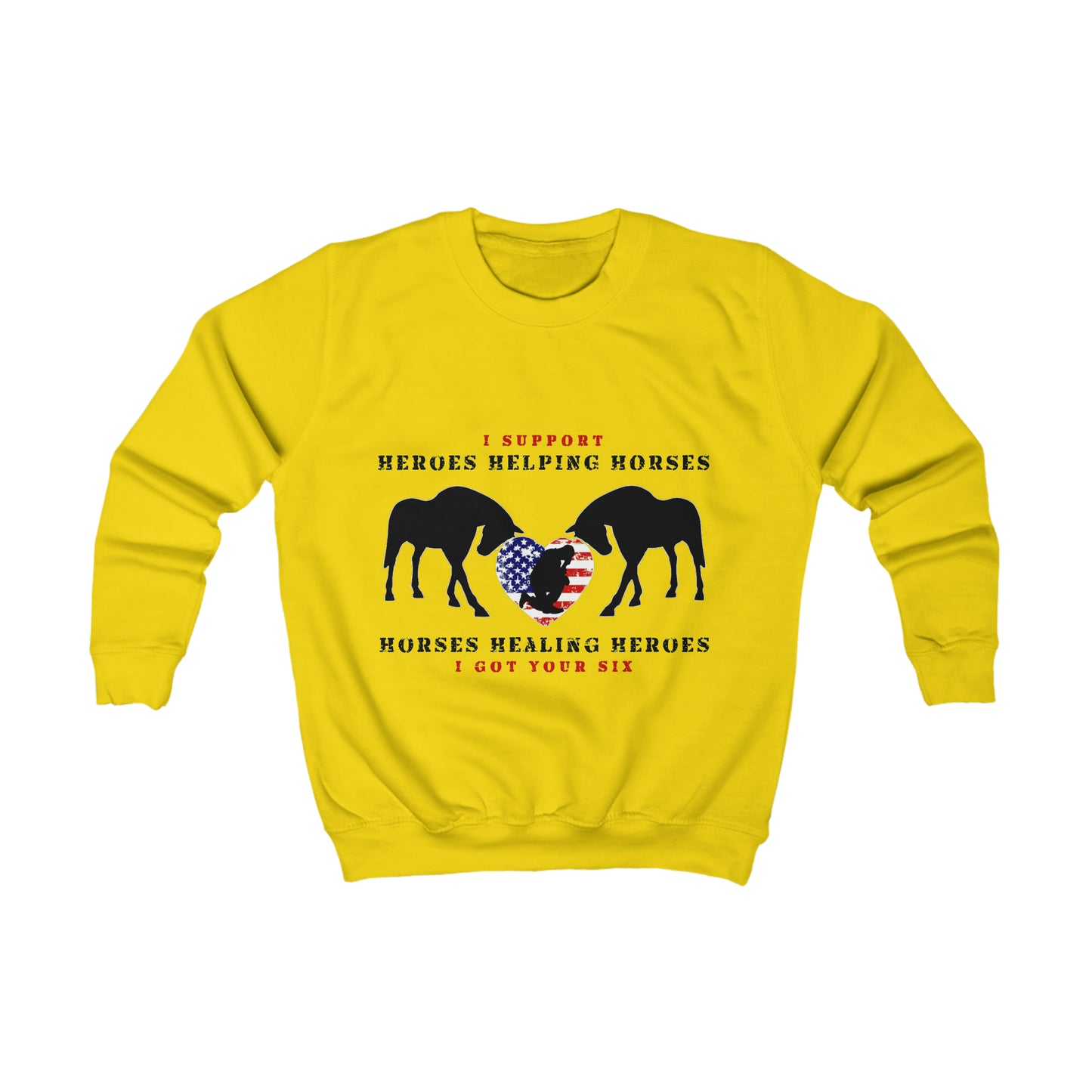 6H - Heart - Kids Sweatshirt