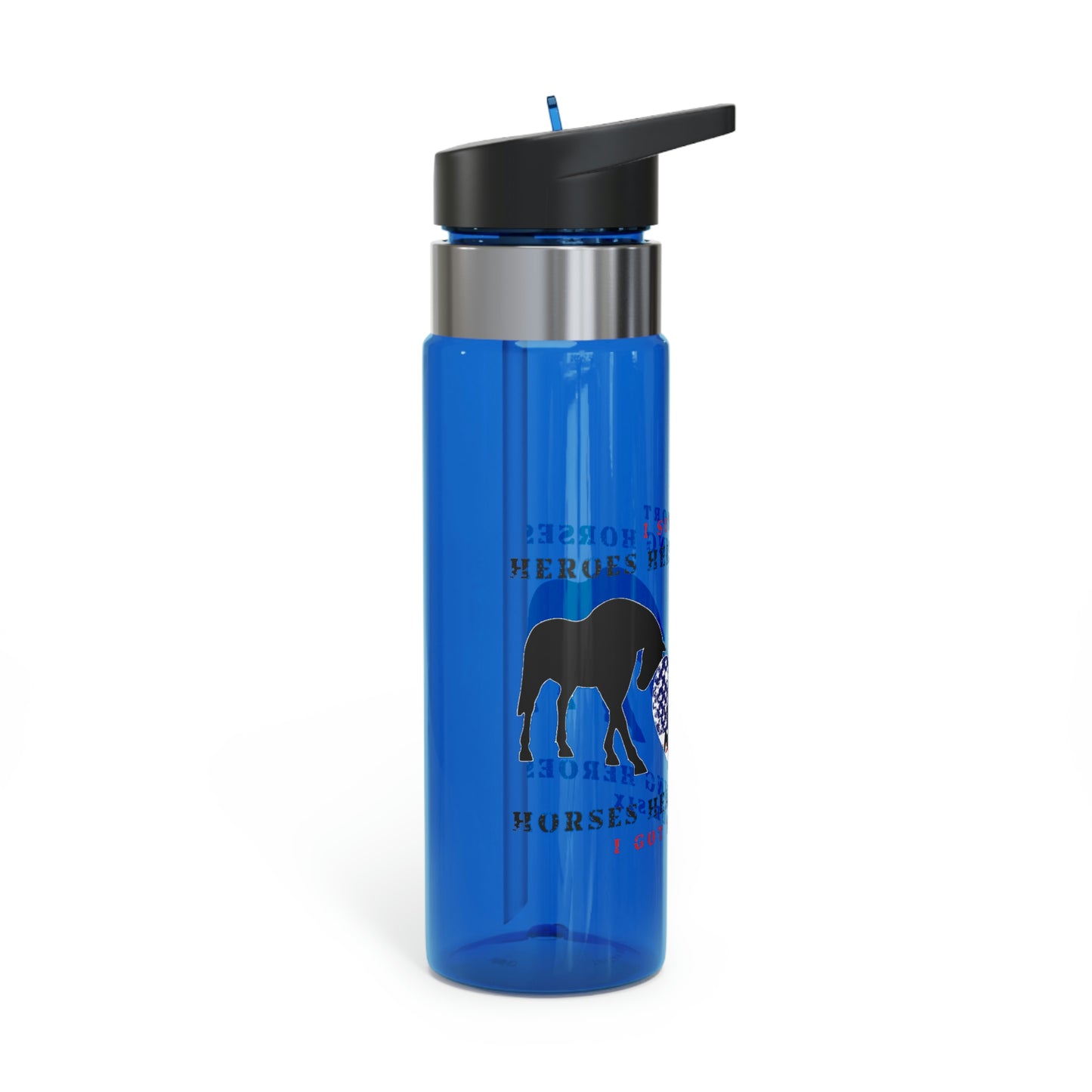 6H - Heart - Sport Bottle, 20oz - Kensington Tritan™