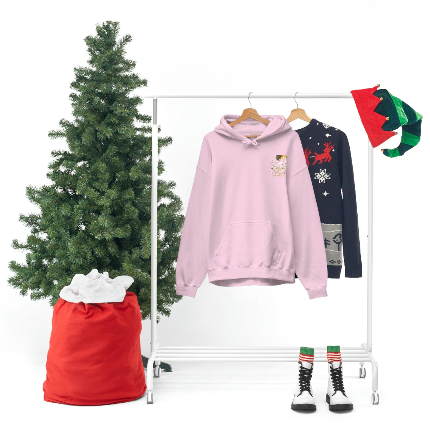 Elysian Fields - Adult Unisex Heavy Blend™ Hooded Sweatshirt - Color Logo