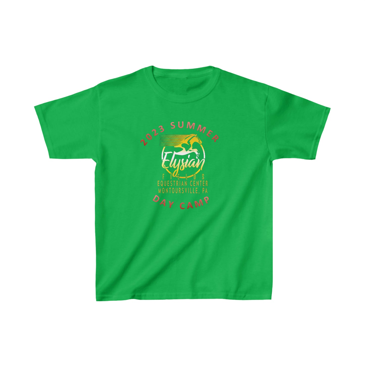 2023 Summer Day Camp at Elysian Fields - Kids Heavy Cotton™ Tee