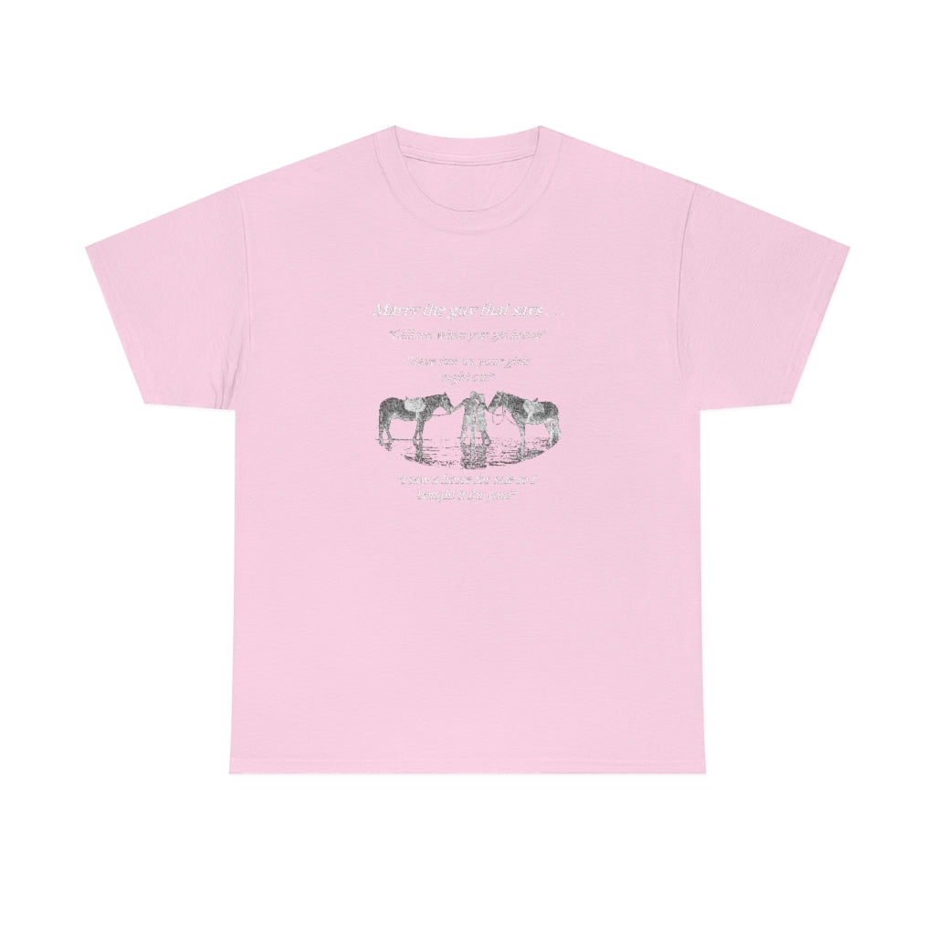 The ONE! - Adult Tee (Front Logo) - White Print