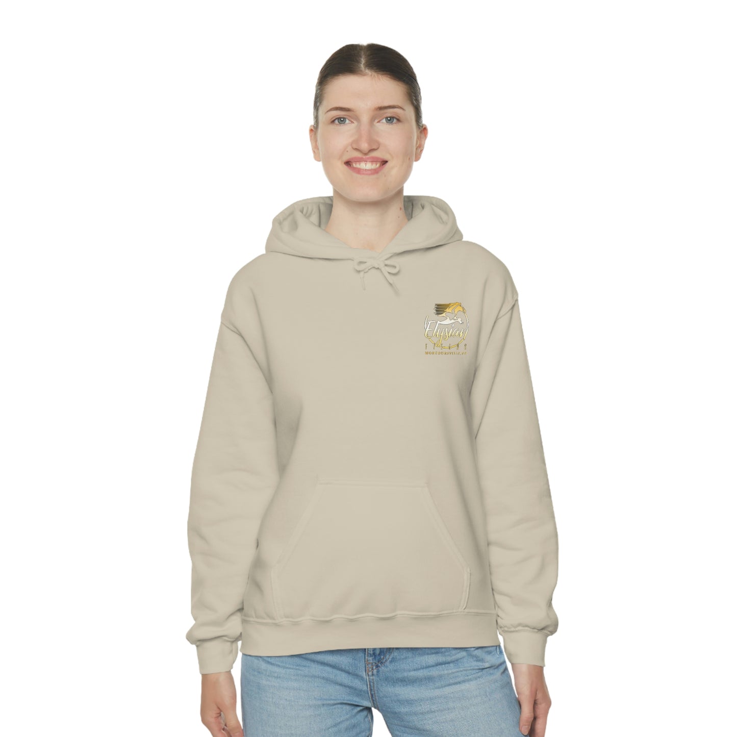 Elysian Fields - Adult Unisex Heavy Blend™ Hooded Sweatshirt - Color Logo