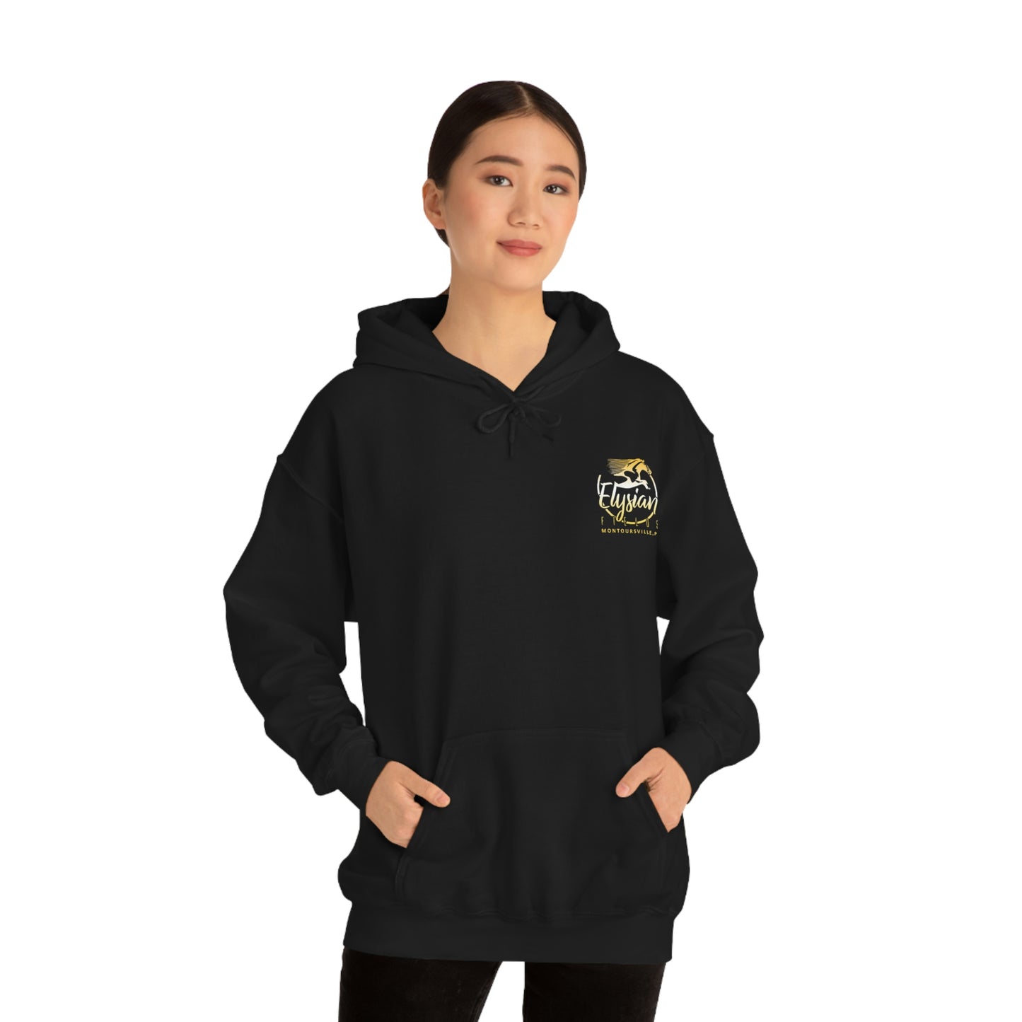 Elysian Fields - Adult Unisex Heavy Blend™ Hooded Sweatshirt - Color Logo