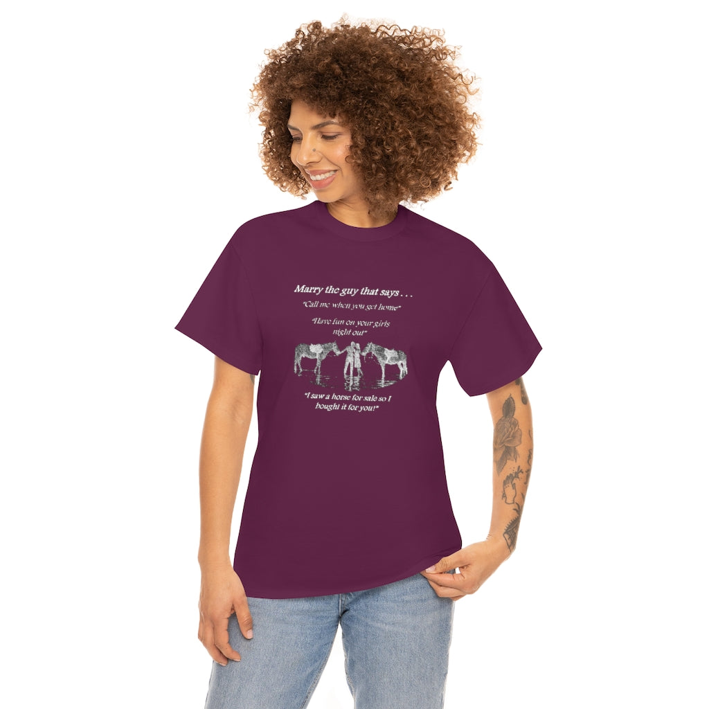 The ONE! - Adult Tee (Front Logo) - White Print