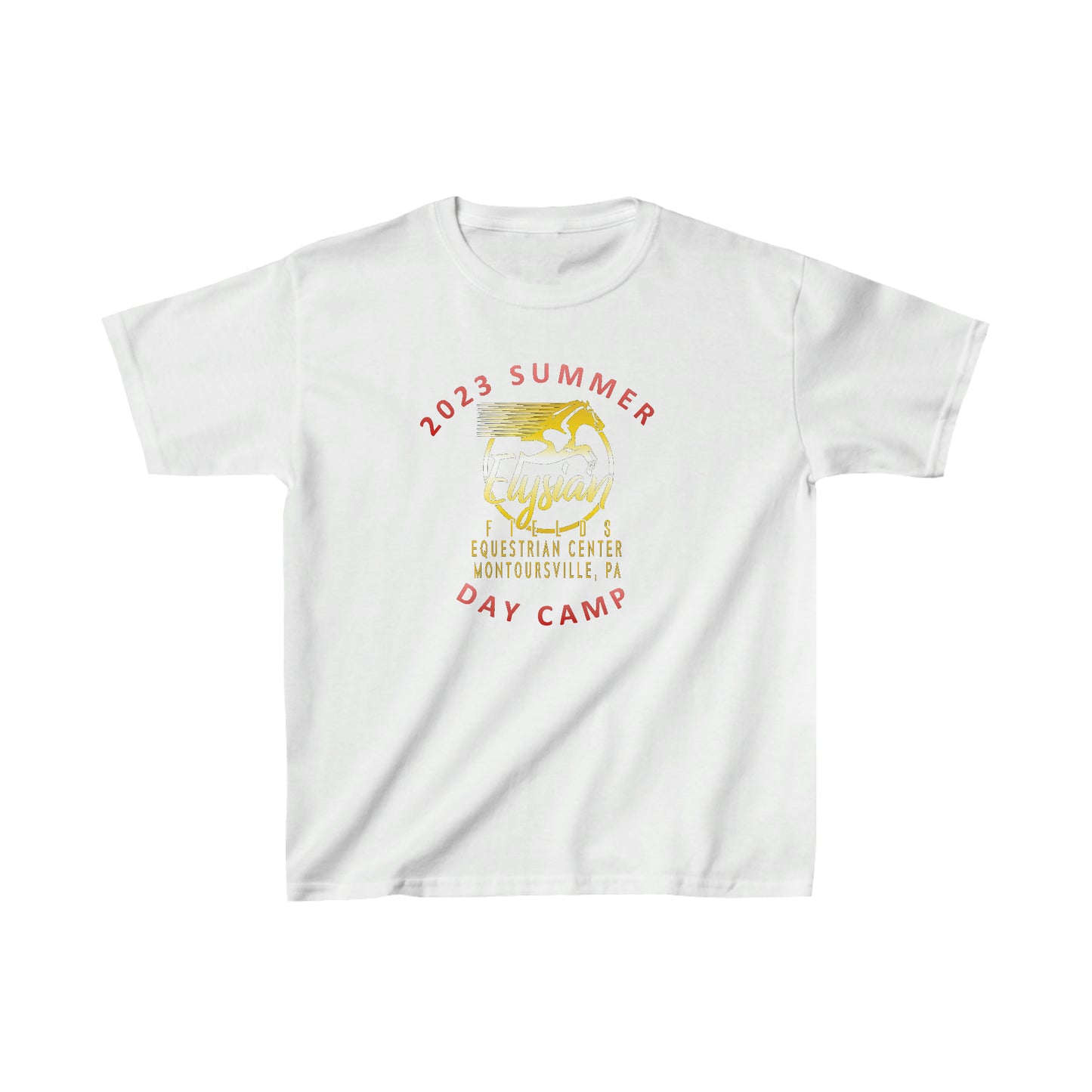 2023 Summer Day Camp at Elysian Fields - Kids Heavy Cotton™ Tee