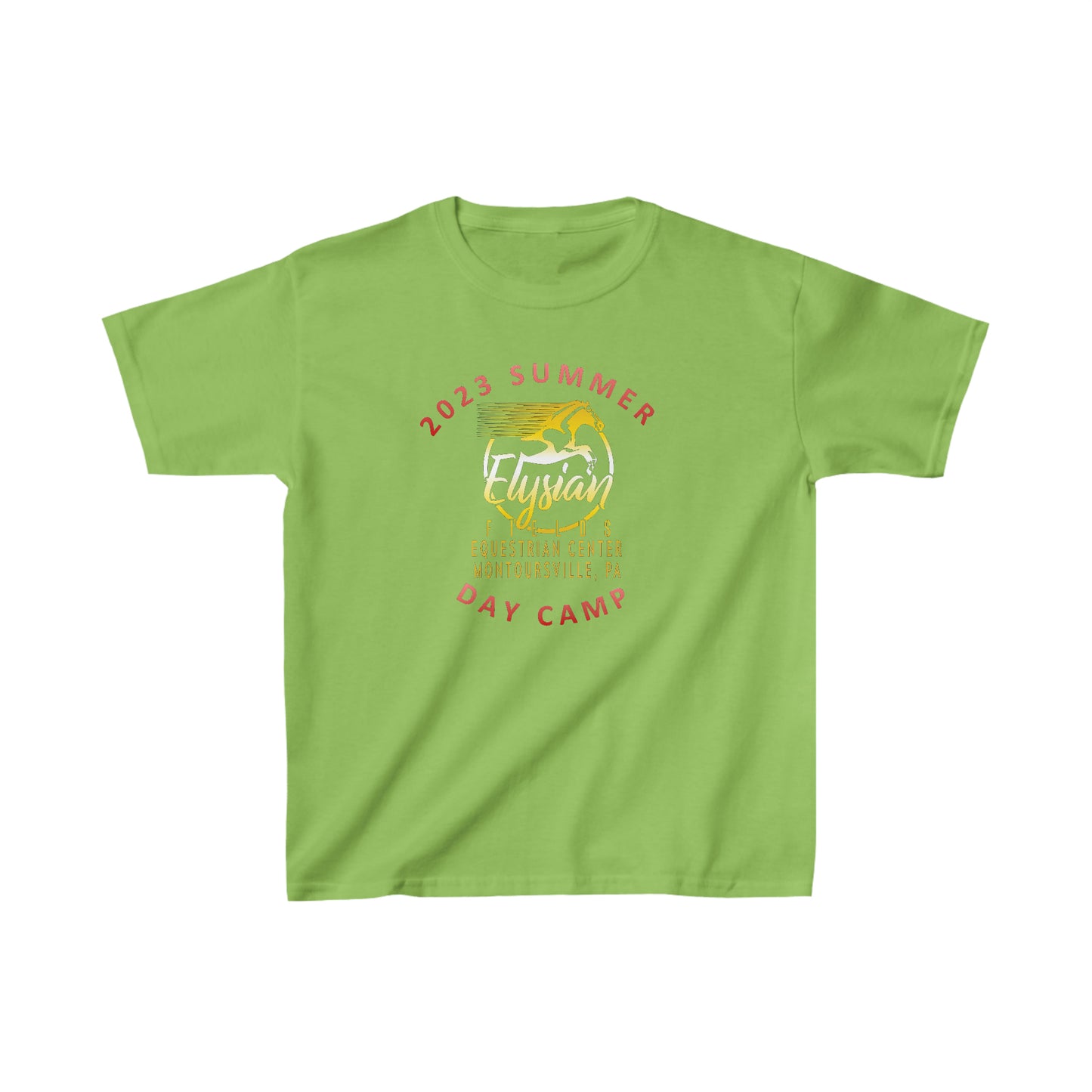 2023 Summer Day Camp at Elysian Fields - Kids Heavy Cotton™ Tee