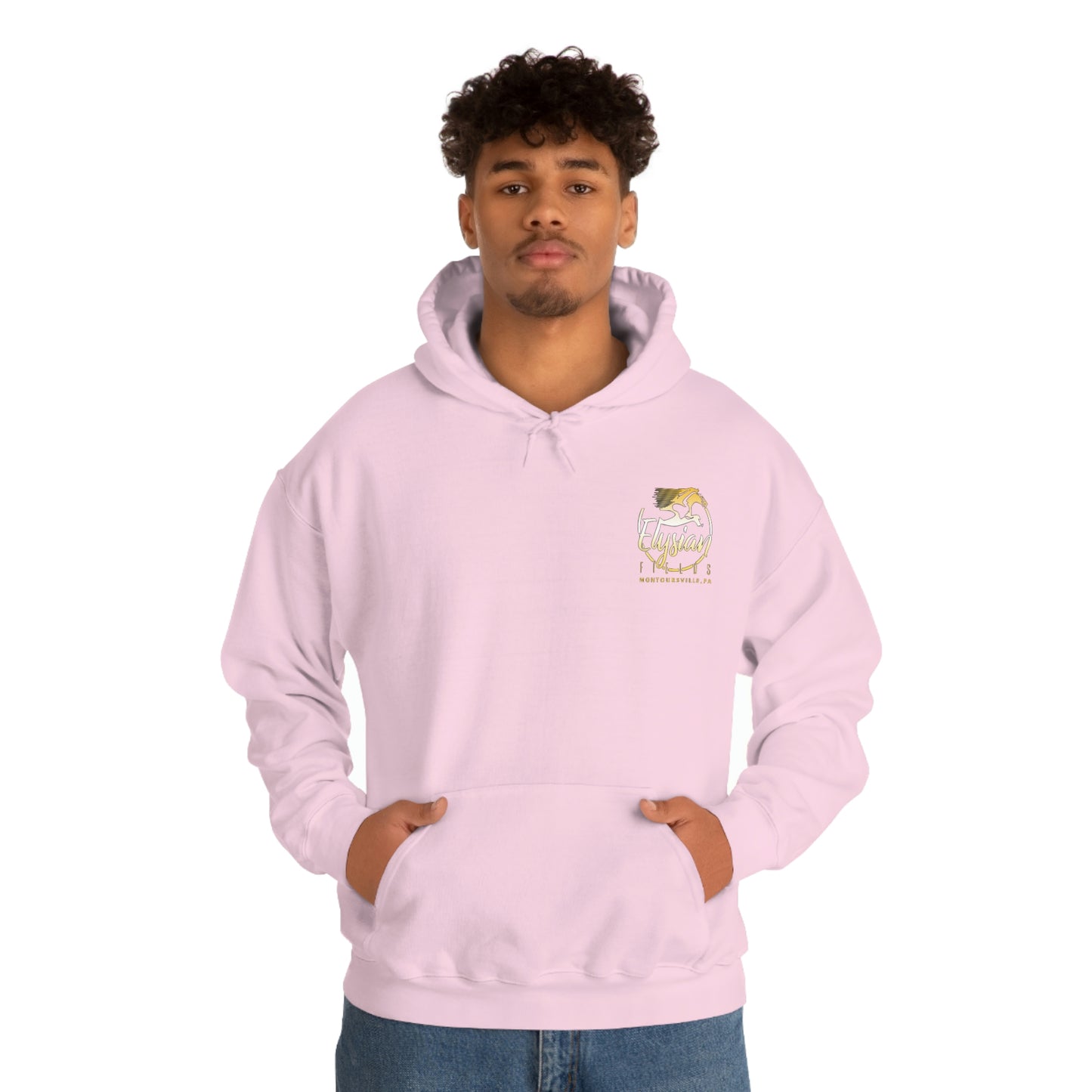 Elysian Fields - Adult Unisex Heavy Blend™ Hooded Sweatshirt - Color Logo