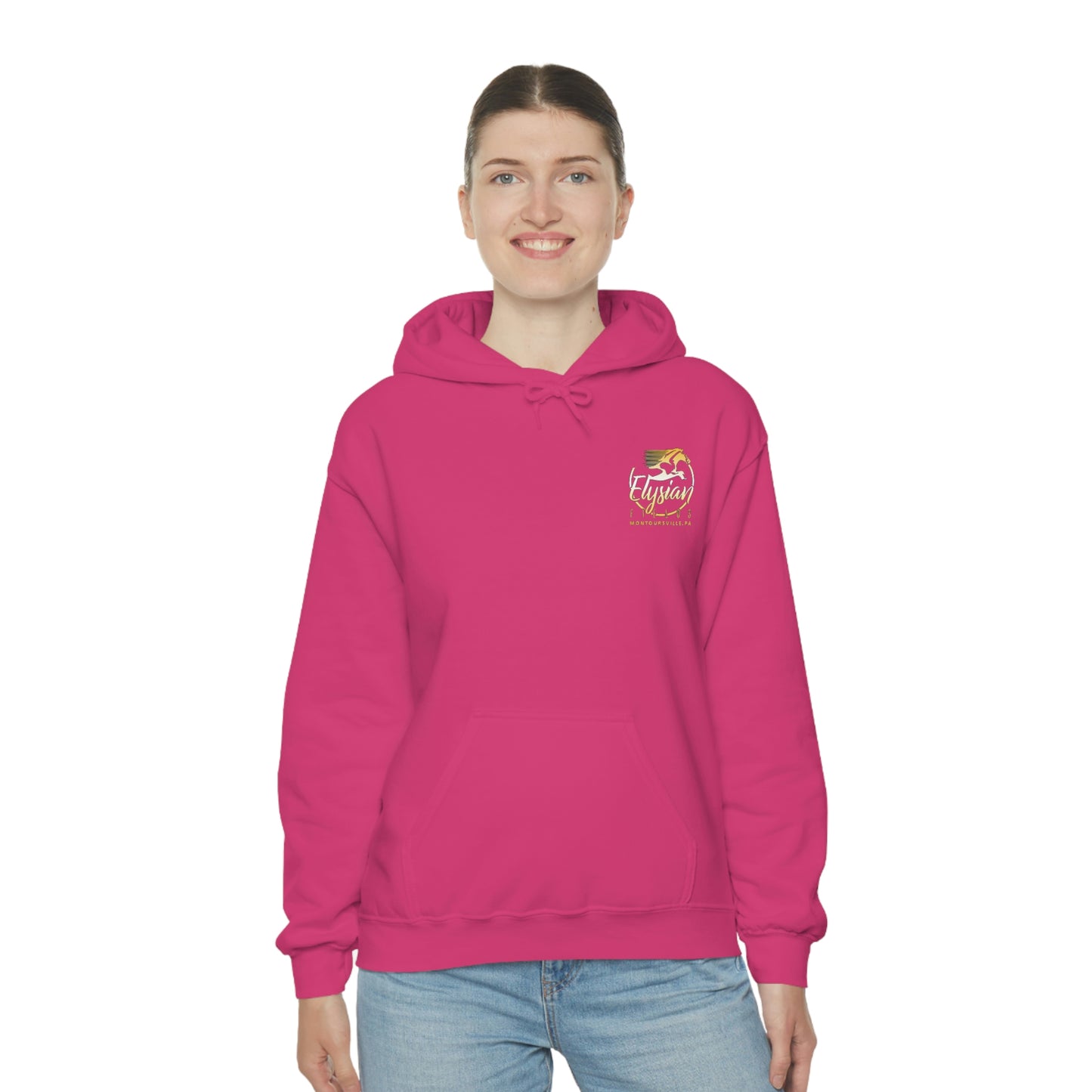 Elysian Fields - Adult Unisex Heavy Blend™ Hooded Sweatshirt - Color Logo