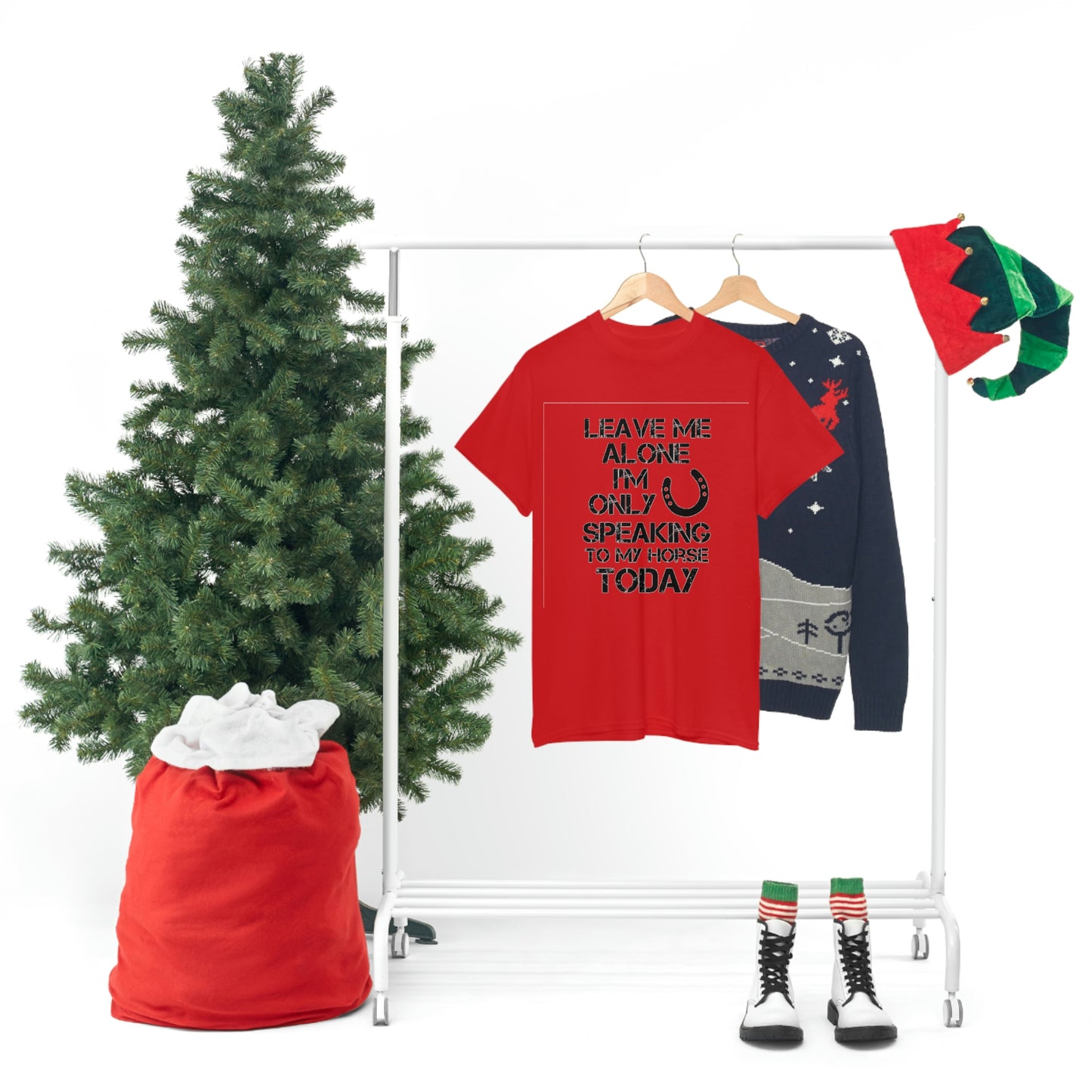 Leave Me Alone - Adult Tee (Front Logo)