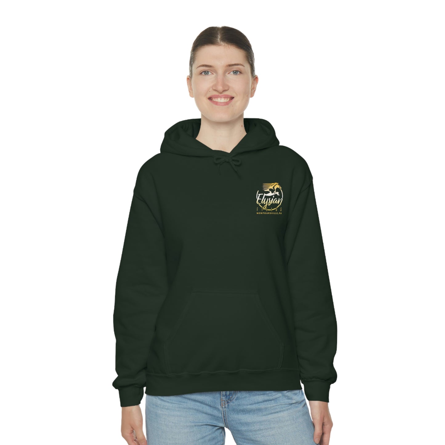Elysian Fields - Adult Unisex Heavy Blend™ Hooded Sweatshirt - Color Logo