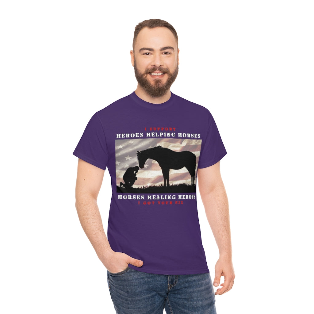 6H - Adult Tee (Front Logo) - White Lettering