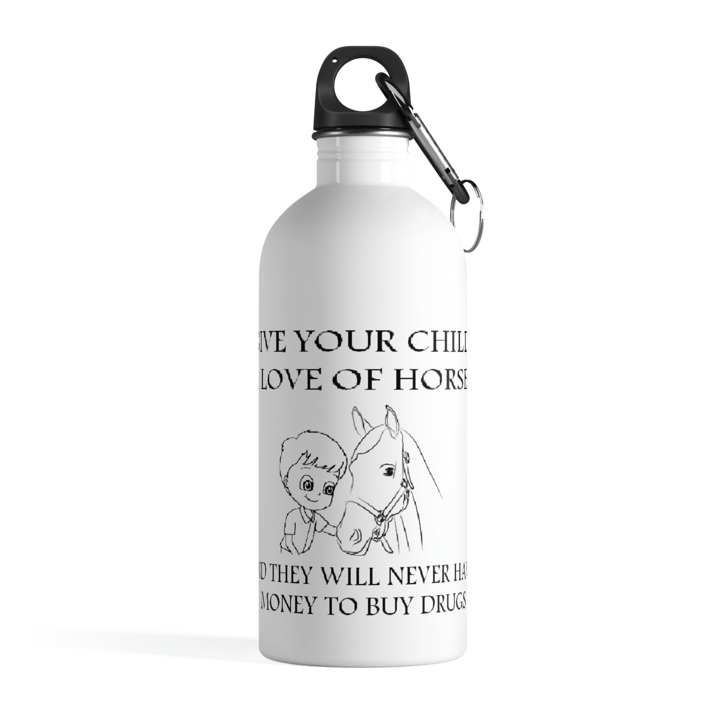 Say NO to Drugs - Stainless Steel Water Bottle